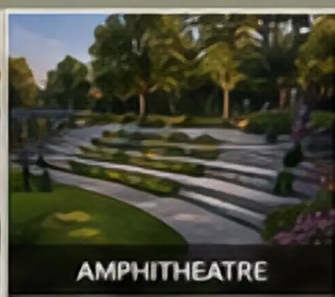Amphitheatre rendering from the project project bundle