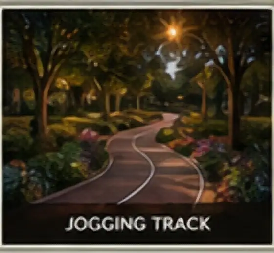 Jogging-track rendering from the project project bundle